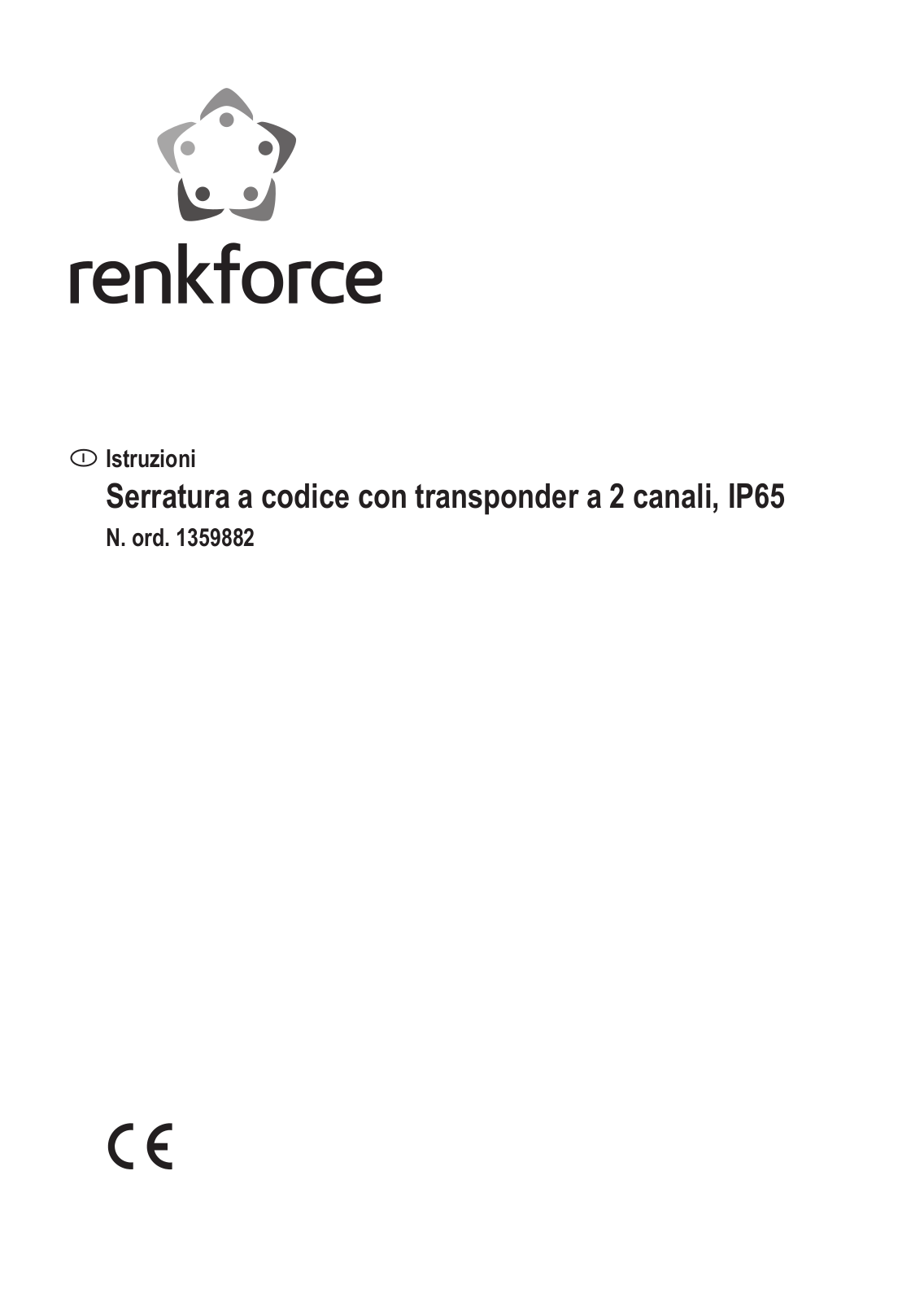 Renkforce DK-2891A Operating Instructions