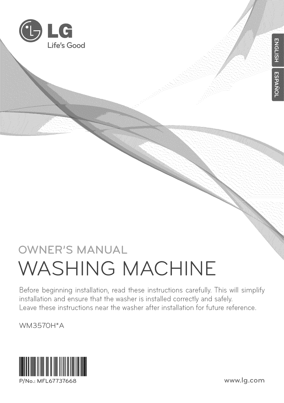 LG WM3570HWA/00, WM3570HVA/00 Owner’s Manual