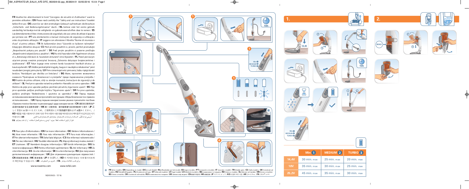 Tefal TY8818RH User Manual