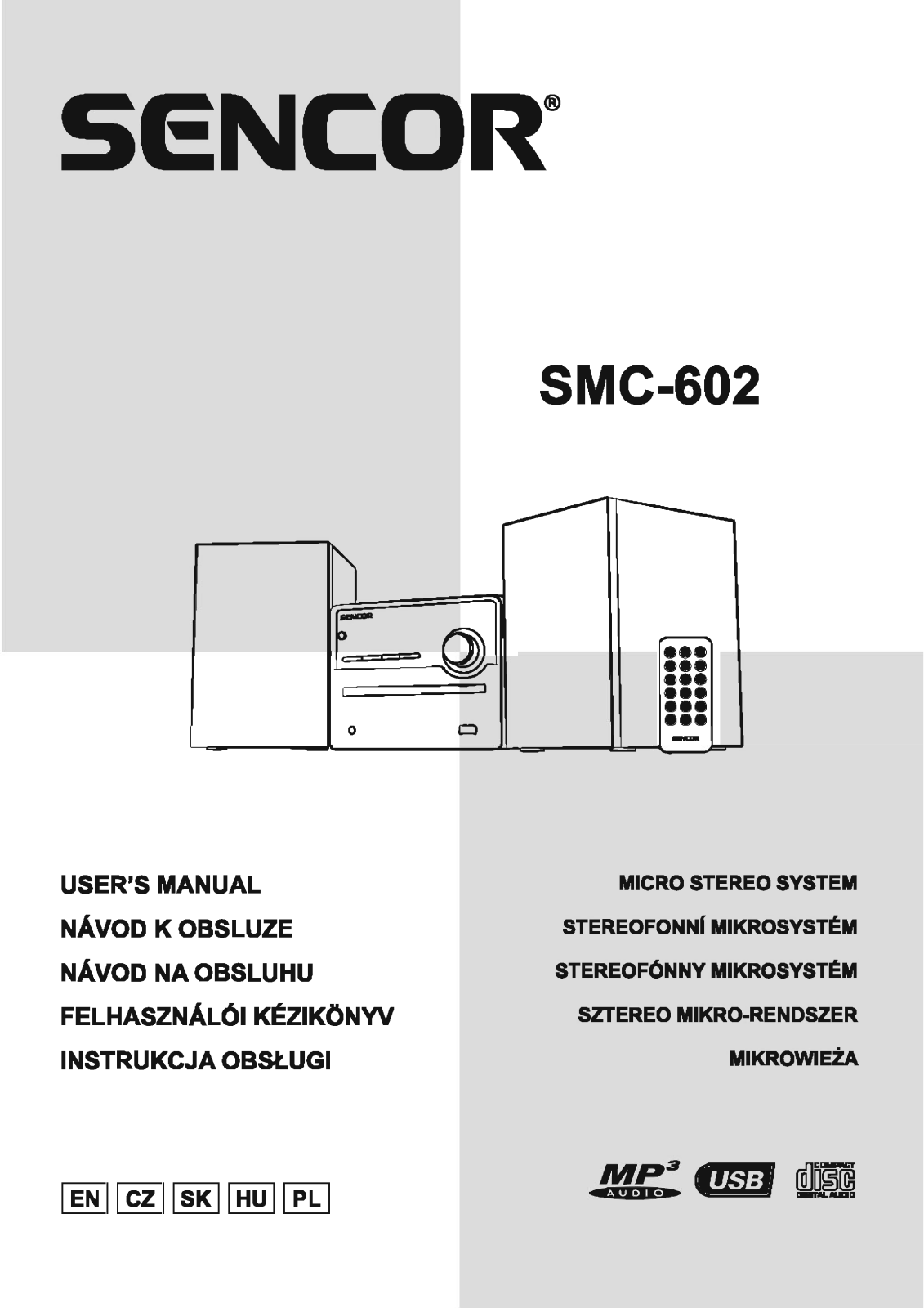 Sencor SMC 602 User Manual