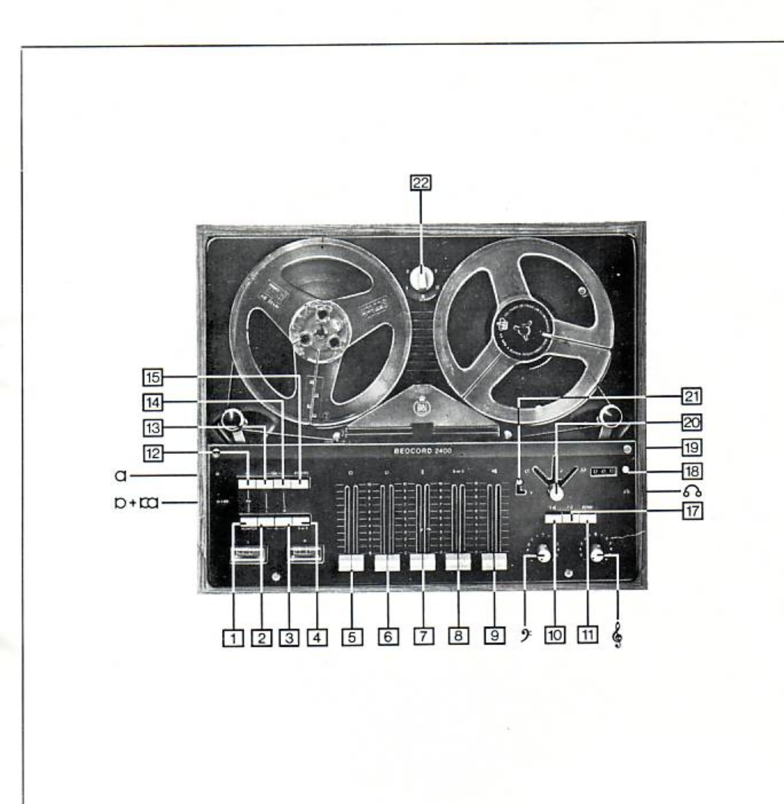 Bang and Olufsen Beocord 2400, Beocord 2400 R Owners manual