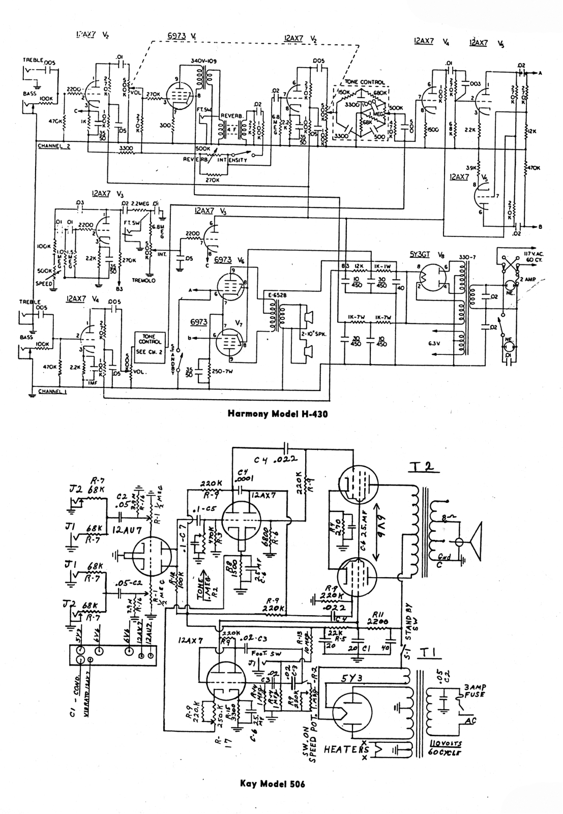 Harmony h506 schematic