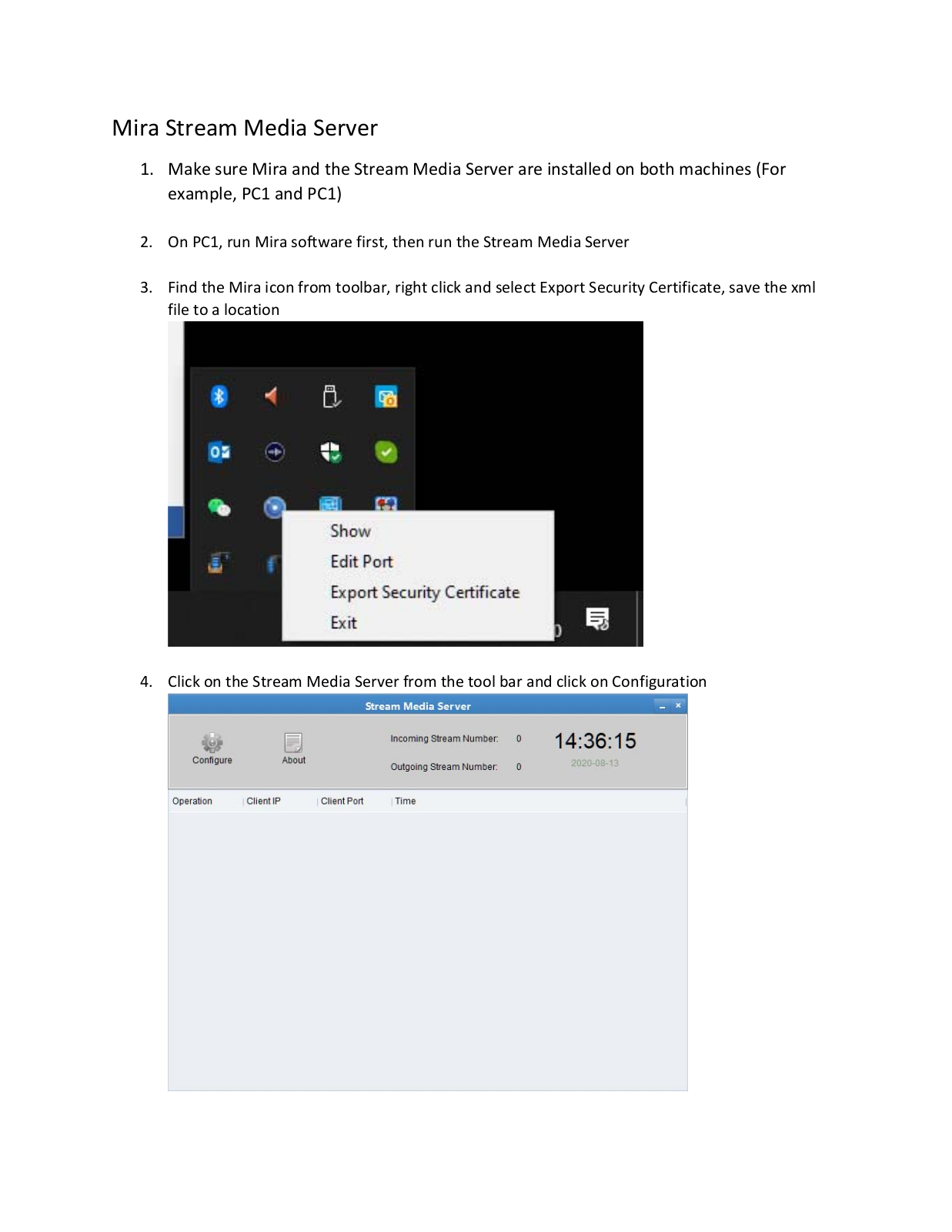 Trendnet Mira Stream Media Server