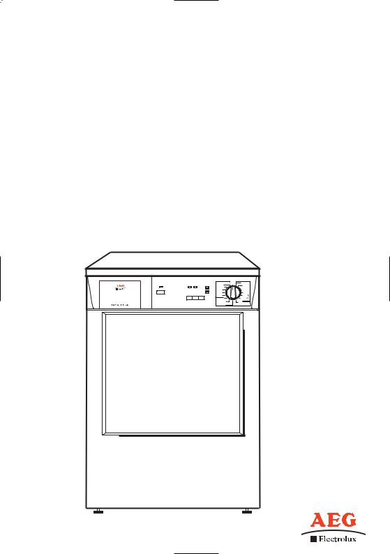 Aeg LAVATHERM T35400 Operating Manual