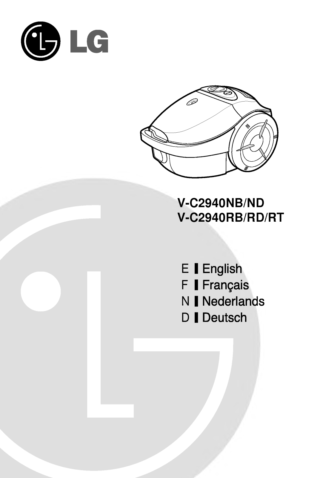 Lg V-C2940RD User Manual