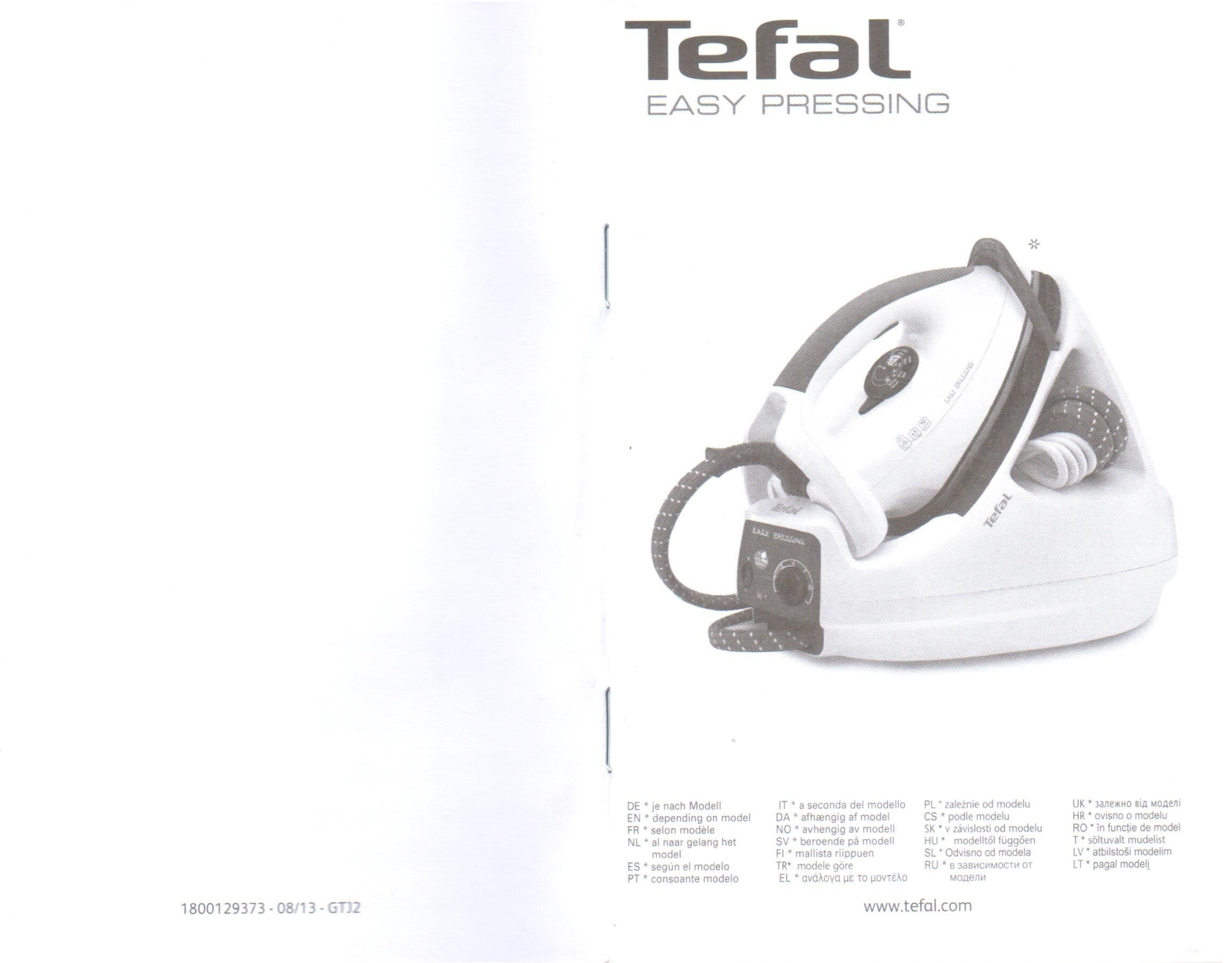 Tefal GV5246 User Manual