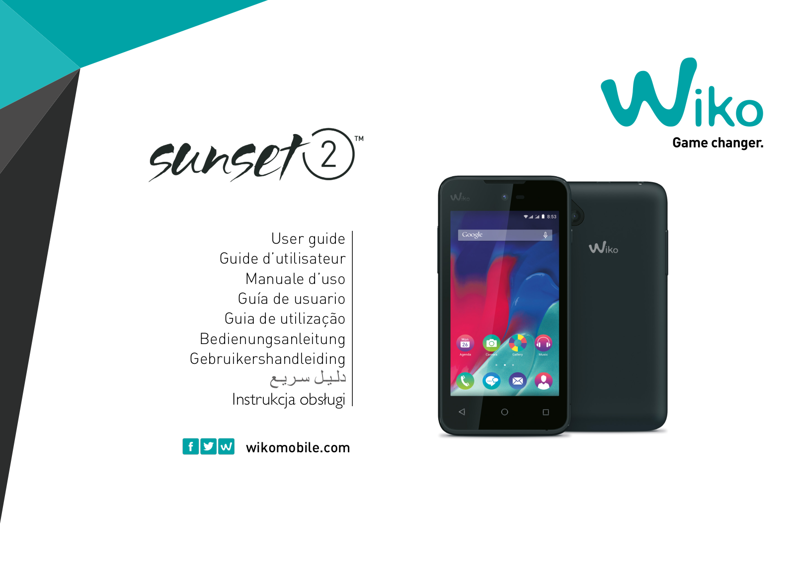 Wiko Sunset 2 Operating Instructions