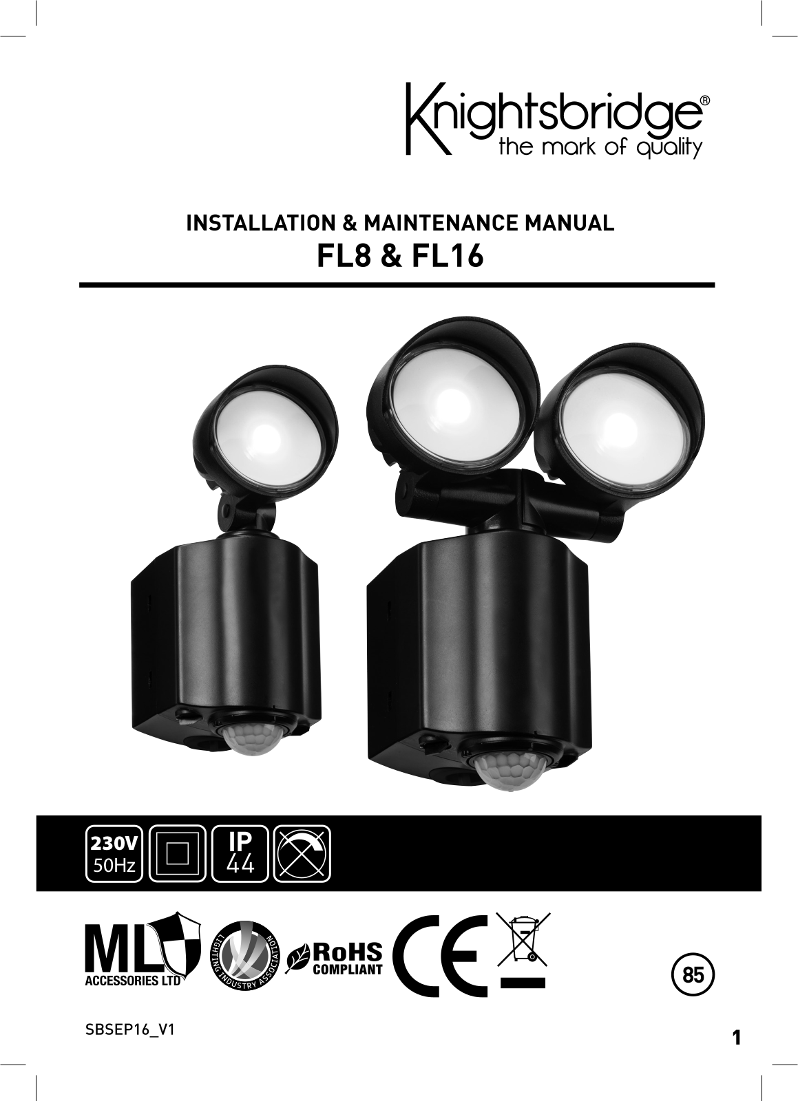 ML Accessories FL8AW User guide - ManualMachine.com