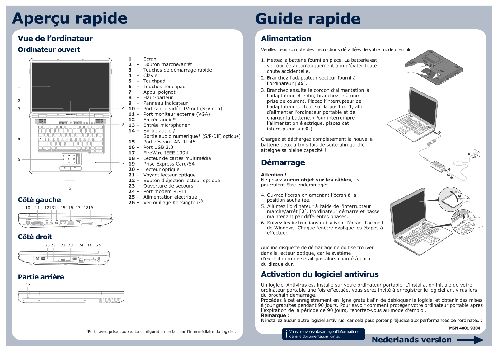 MEDION QSGWIM2100 User Manual