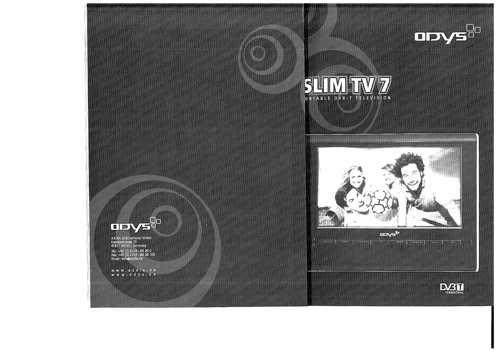 Odys Slim TV7 Operating instructions