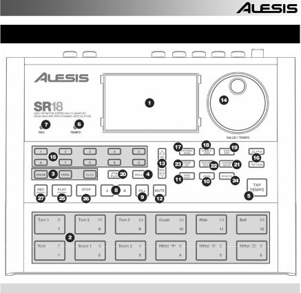 Alesis SR18 User Manual