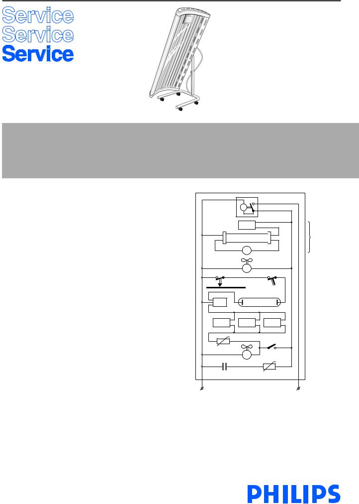 Philips HB556AB Service Manual