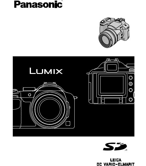 Panasonic LUMIX DMC-FZ30GC, LUMIX DMC-FZ30SG User Manual