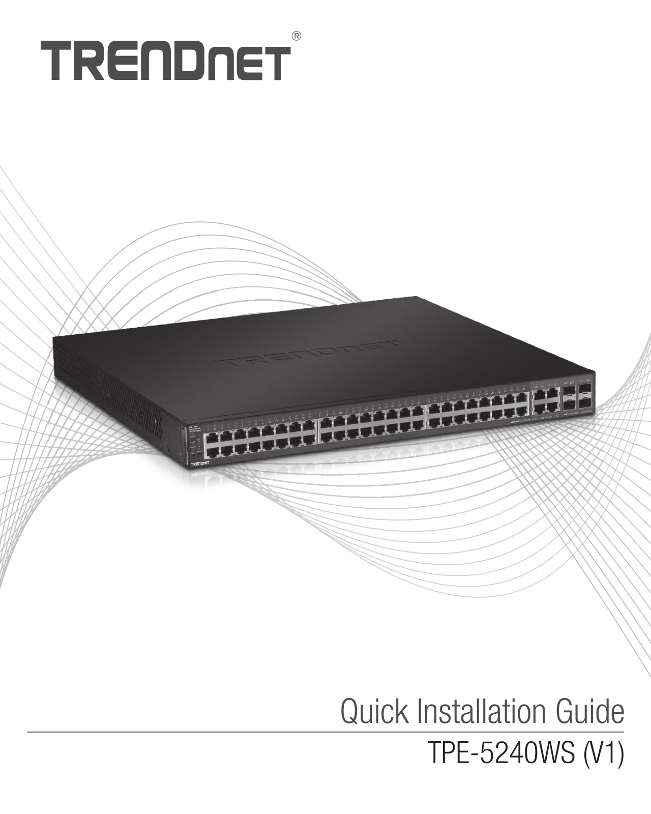 TRENDnet TPE-5240WS User Manual