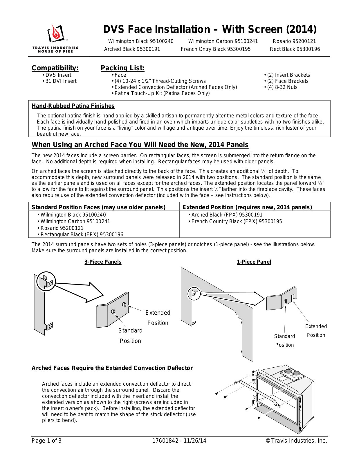 Avalon Firestyles DVS Face User Manual