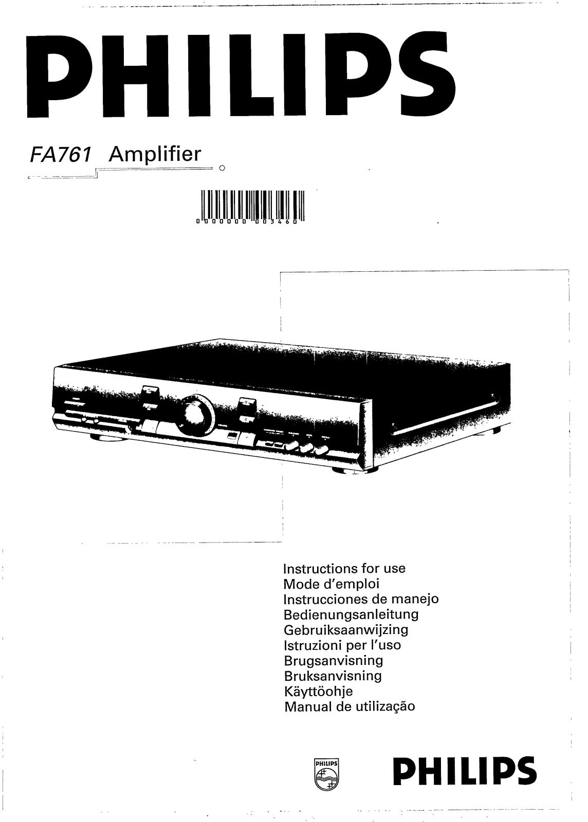 Philips FA761/00 User Manual