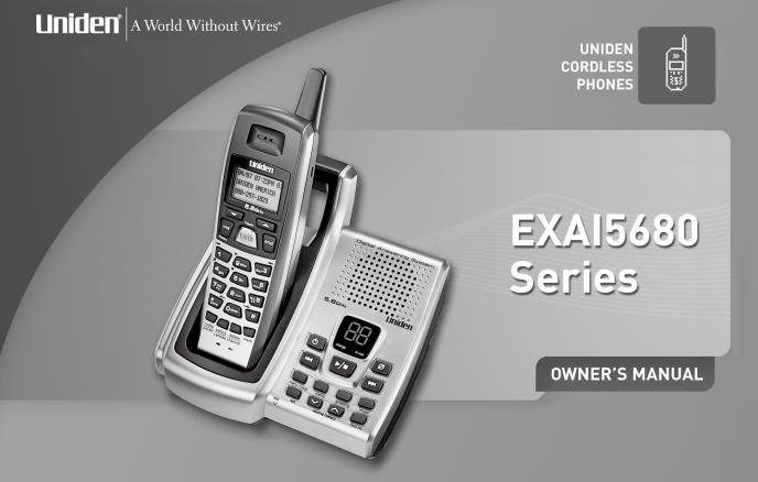 Uniden EXAI5680 User Manual