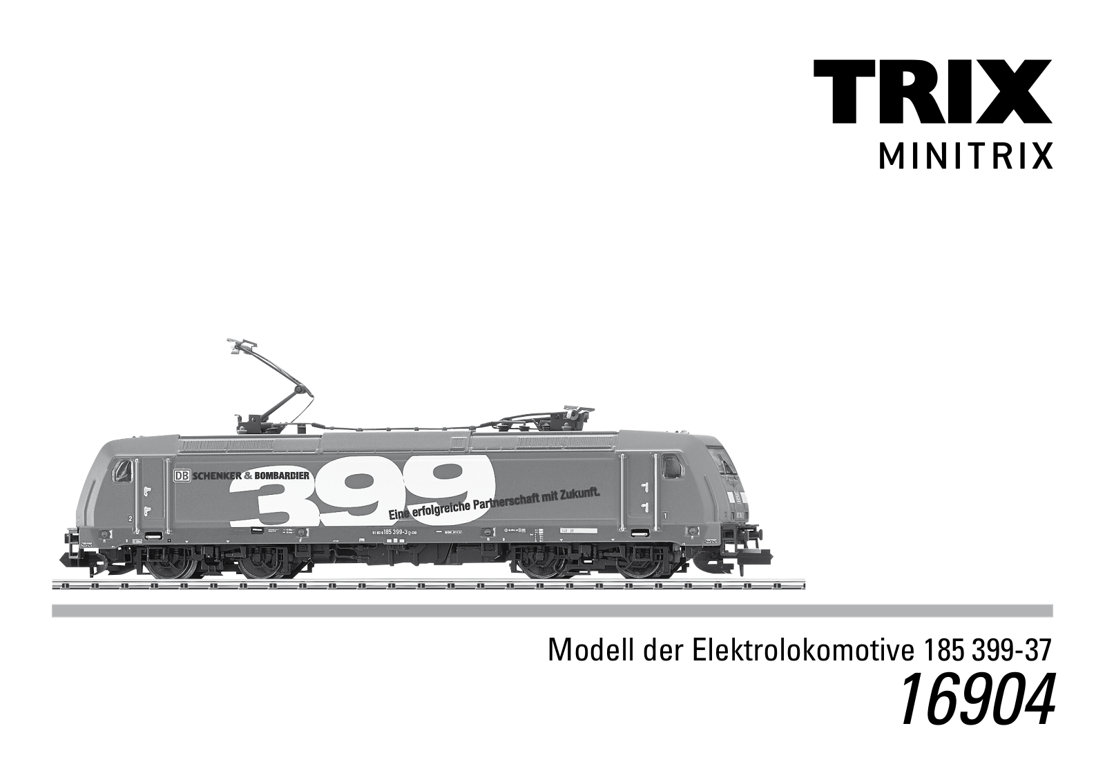 Trix Minitrix 16904 User Manual