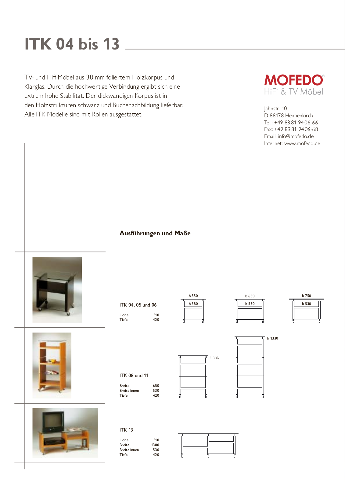 Mofedo ITK-04 Brochure