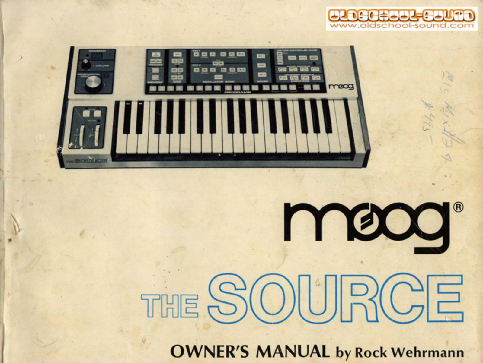 Moog Music Source Owner's Manual