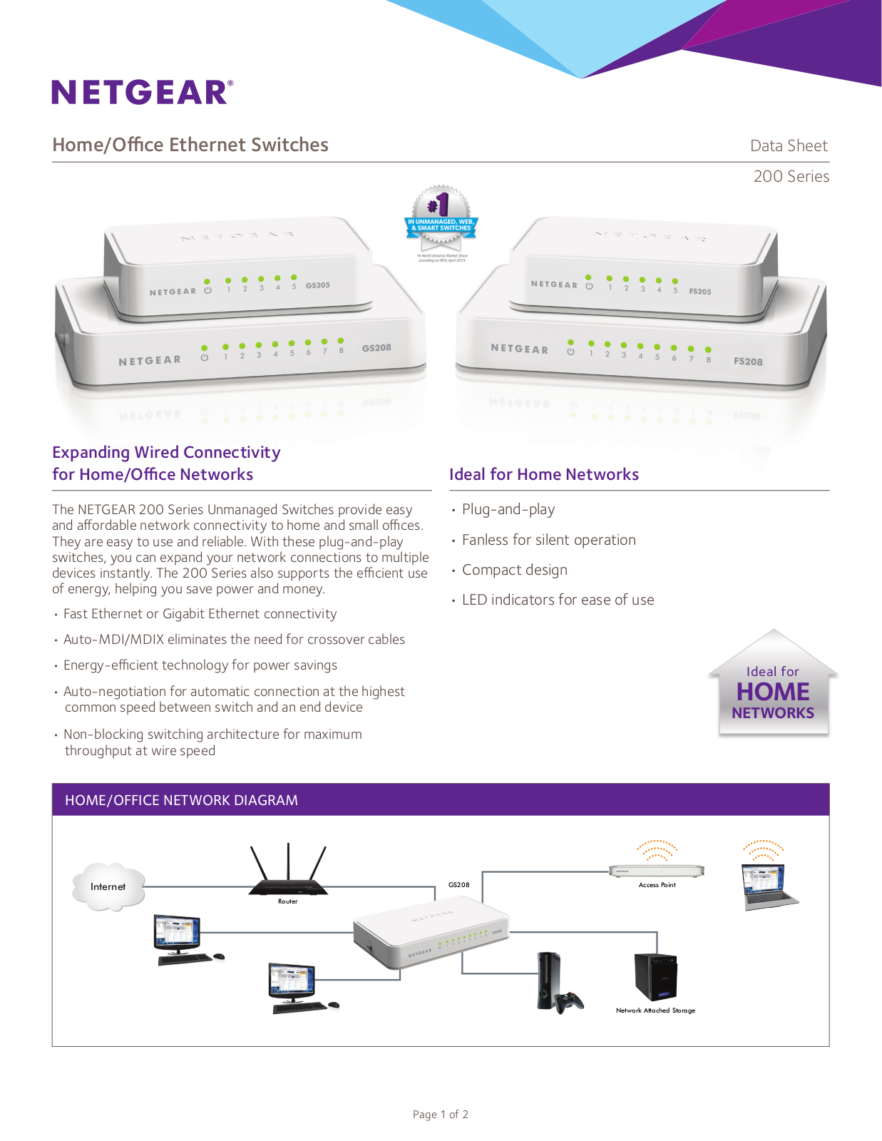 Netgear GS208 User Manual