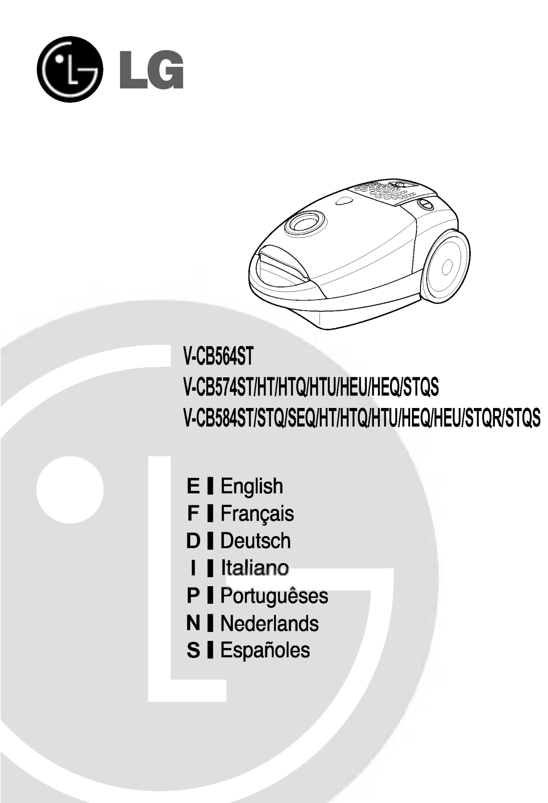 LG VTCB584STQ User Manual