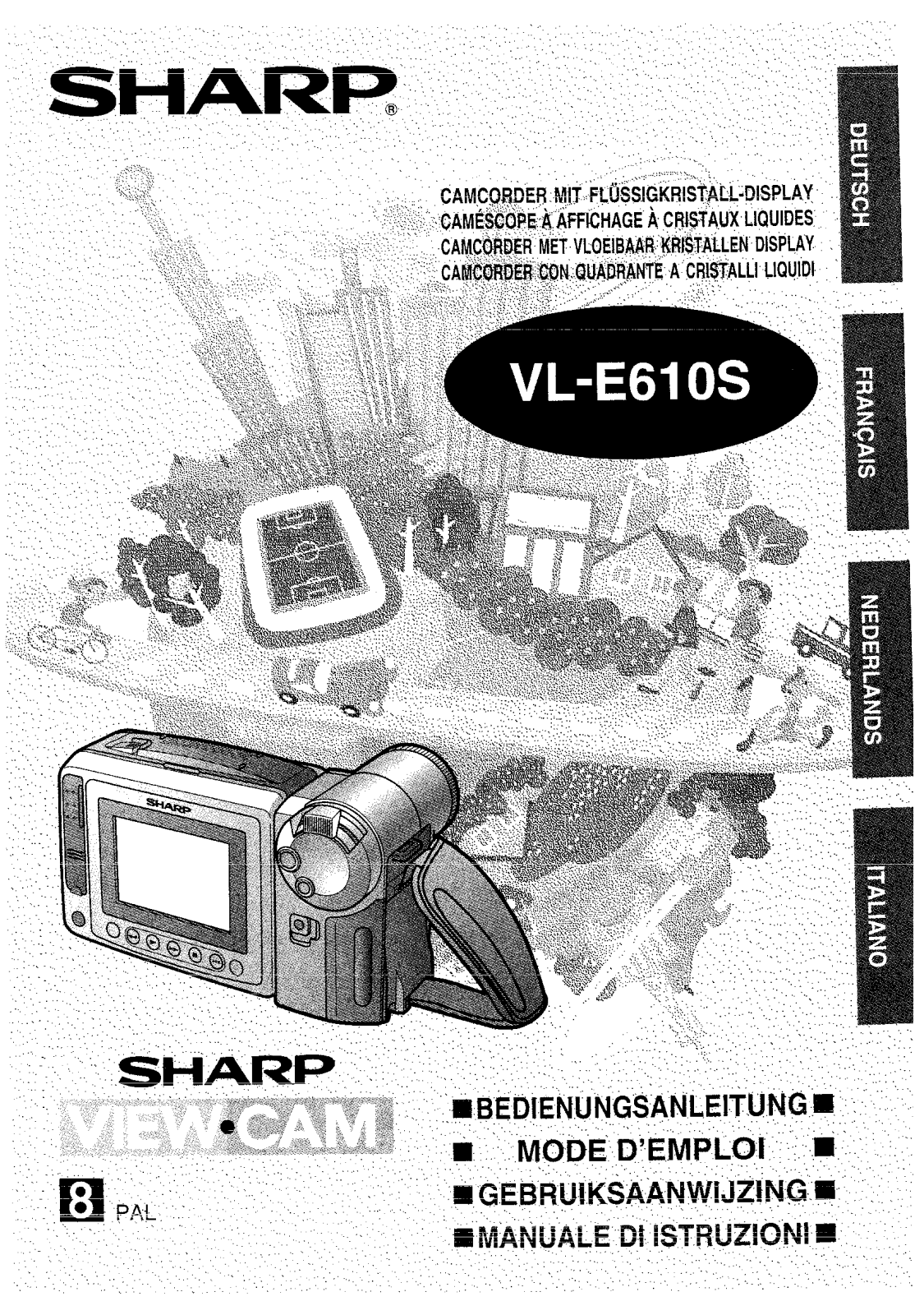 Sharp VL-E610S User Manual