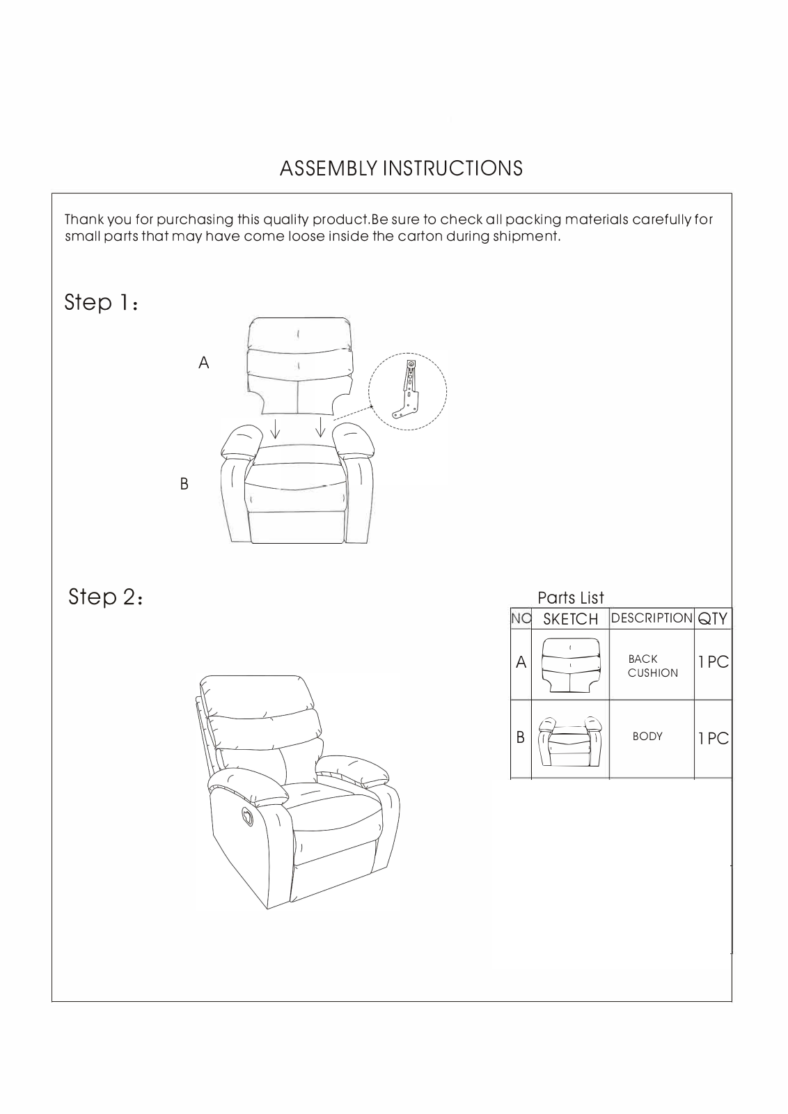 Zipcode Design W003319791 Installation & Assembly - ManualMachine.com