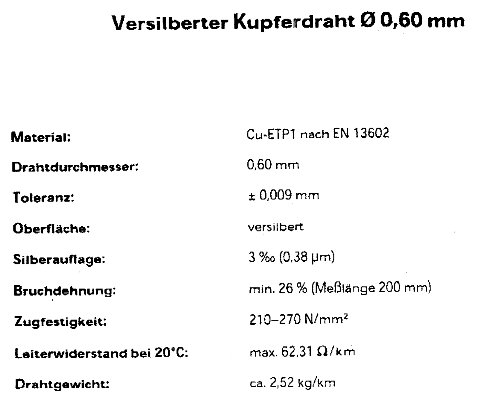 BKL SILBER 0,8MM Datasheet - ManualMachine.com