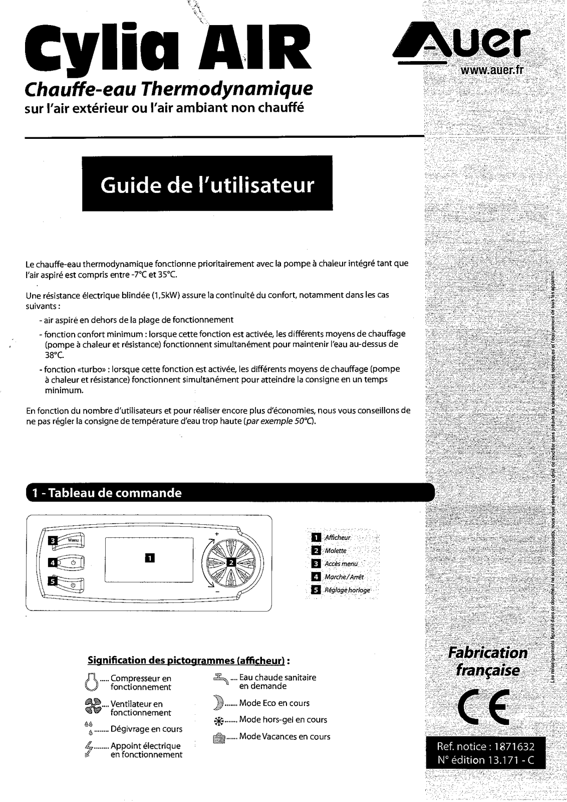 AUER Cylia air User Manual