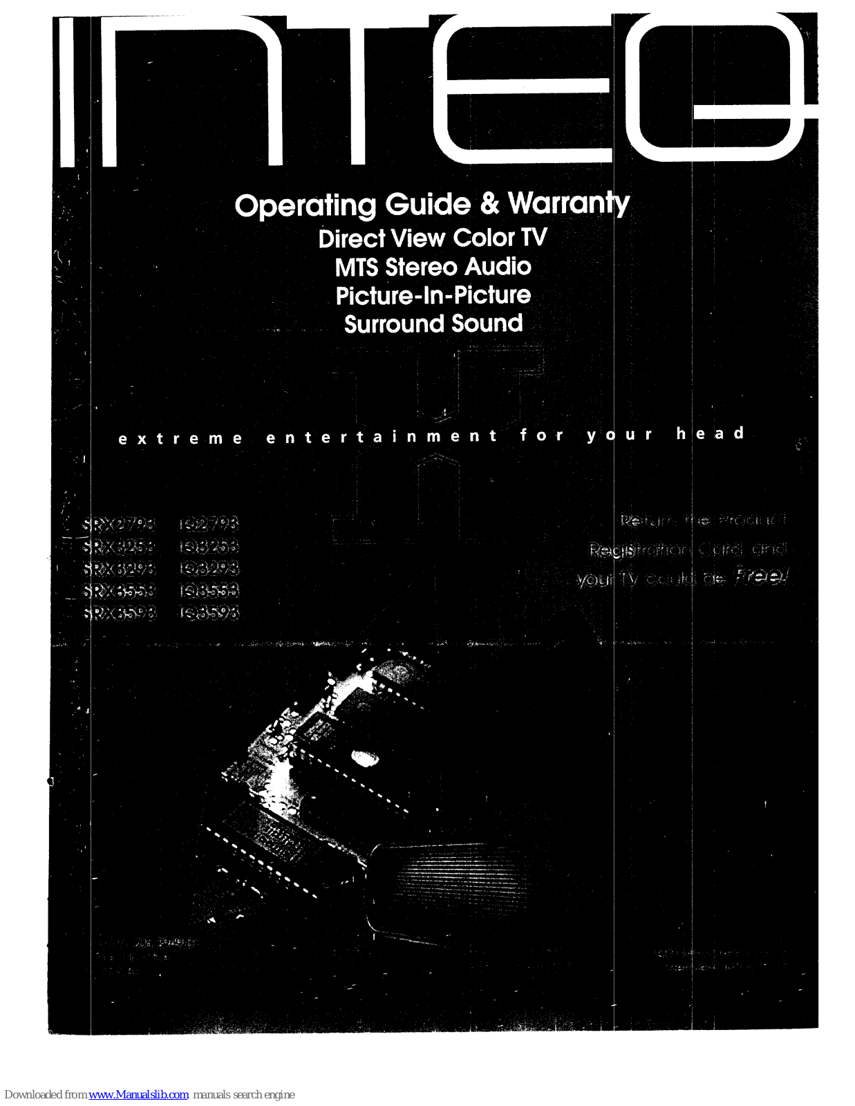 Zenith INTEQ SRX3293, INTEQ IQ2793, INTEQ INTEQ IQ3553, INTEQ IQ3293, INTEQ SRX3593 Operating Manual & Warranty - ManualMachine.com