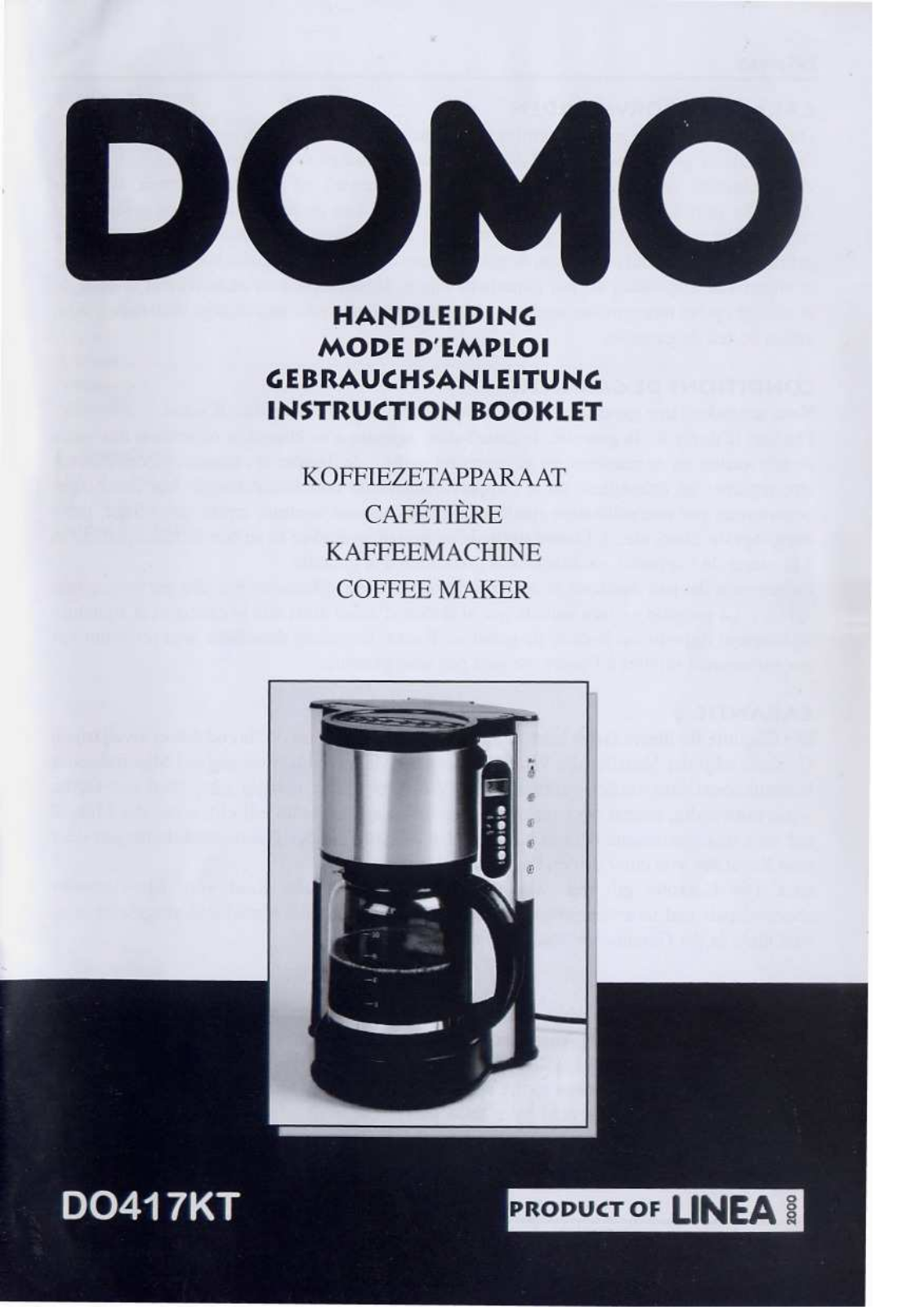 DOMO DO417KT User Manual