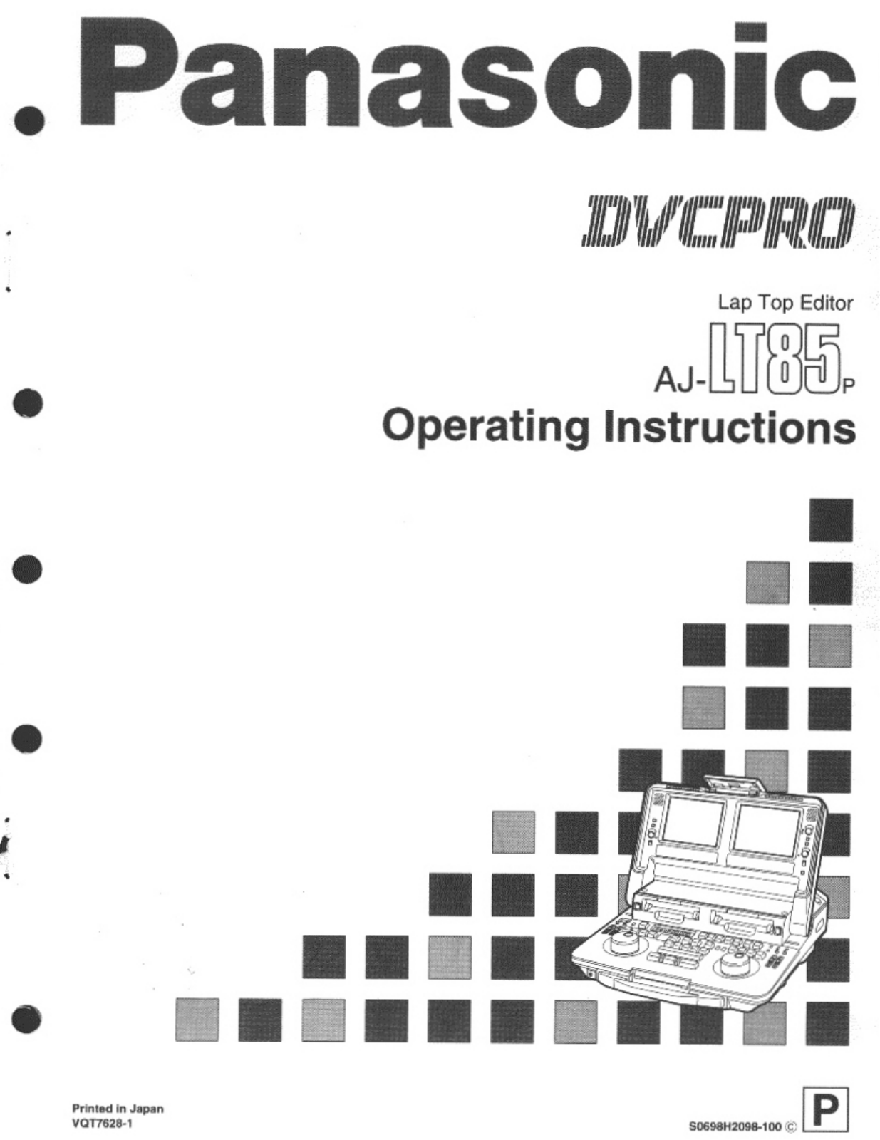 Panasonic AJ-LT85P, AJ-LT85 User Manual