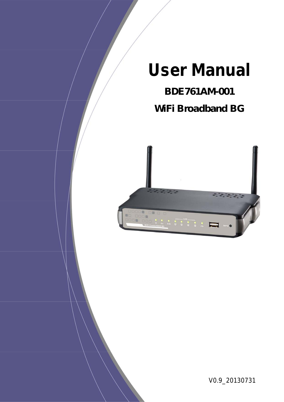 Advance Multimedia Internet Technology BDE761AM001 Users Manual