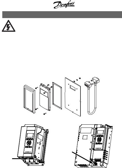 Danfoss LCP 501 Installation guide