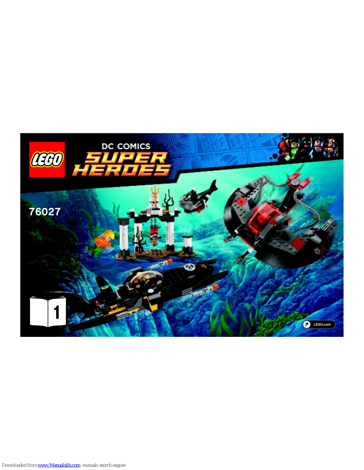 LEGO DC Comics Super Heroes 76027 Building Instructions