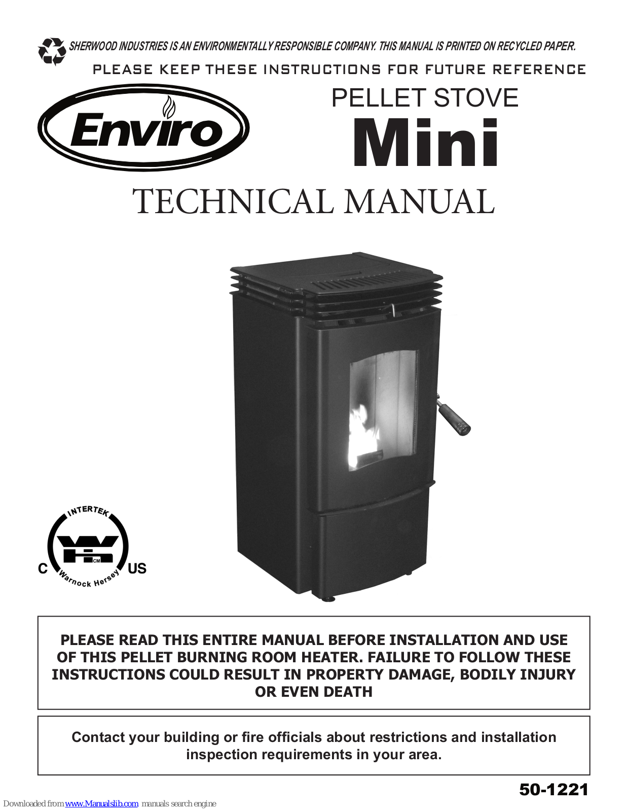 Sherwood Mini Technical Manual