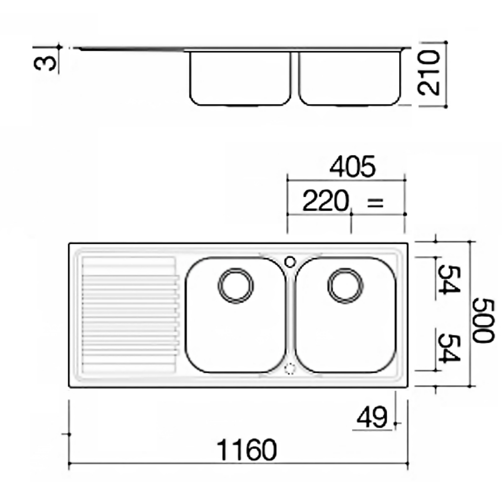 Barazza BF200R Specifications Sheet