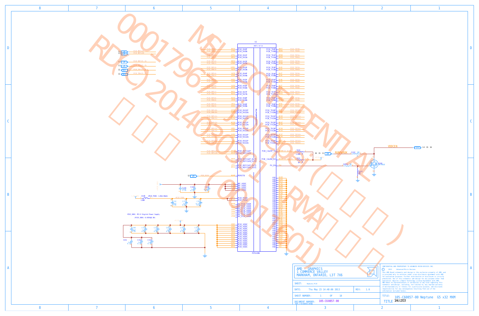 MSI MS-V305 Schematics