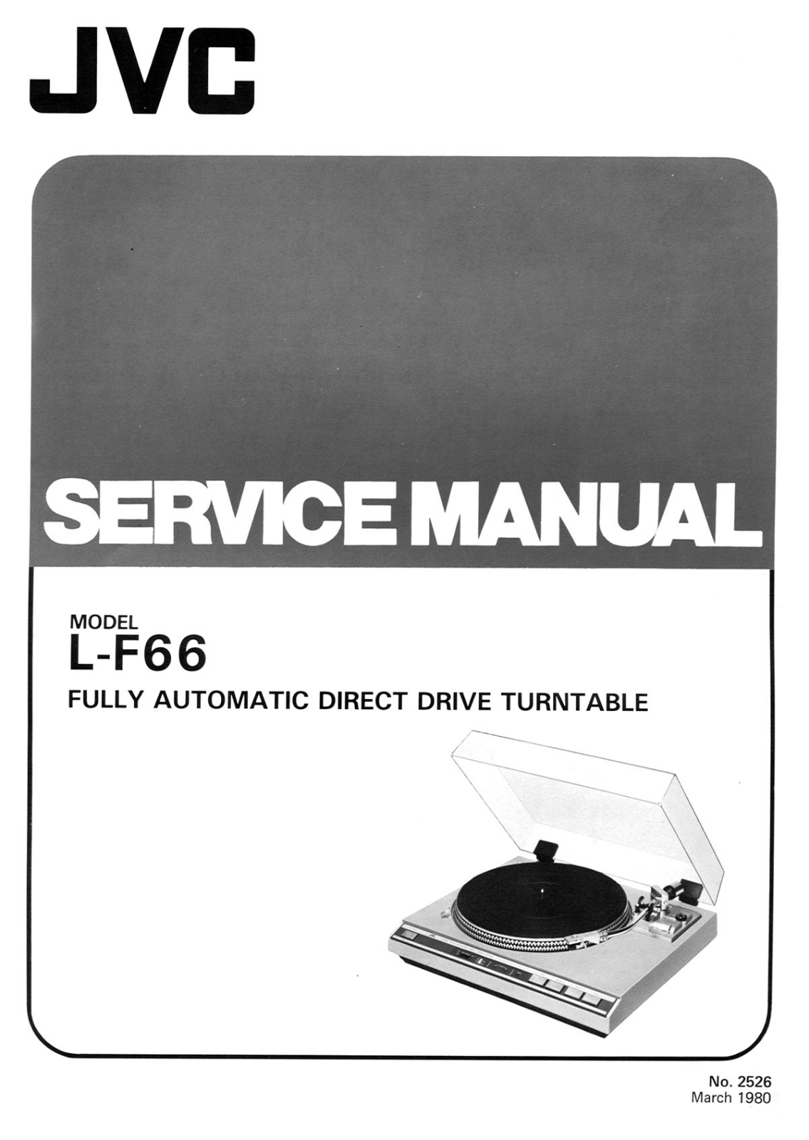 JVC LF-66 Service manual