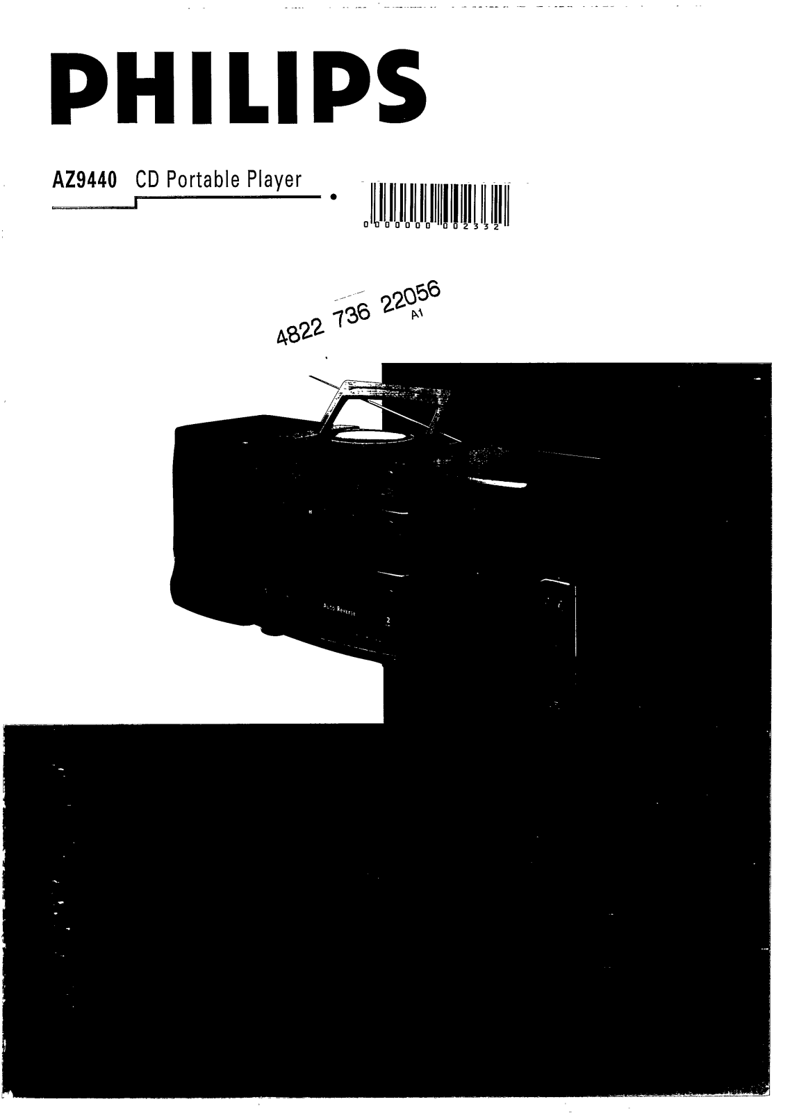 Philips AZ9440/05, AZ9440/00, AZ9440 User Manual