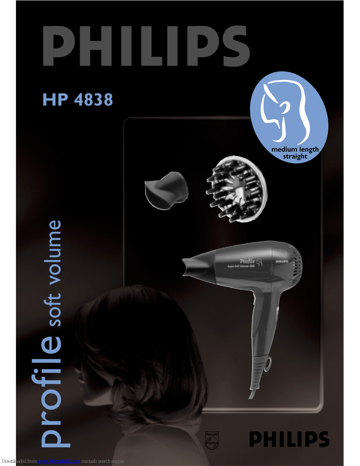 Philips Profile Soft Volume HP 4838 User Manual - ManualMachine.com