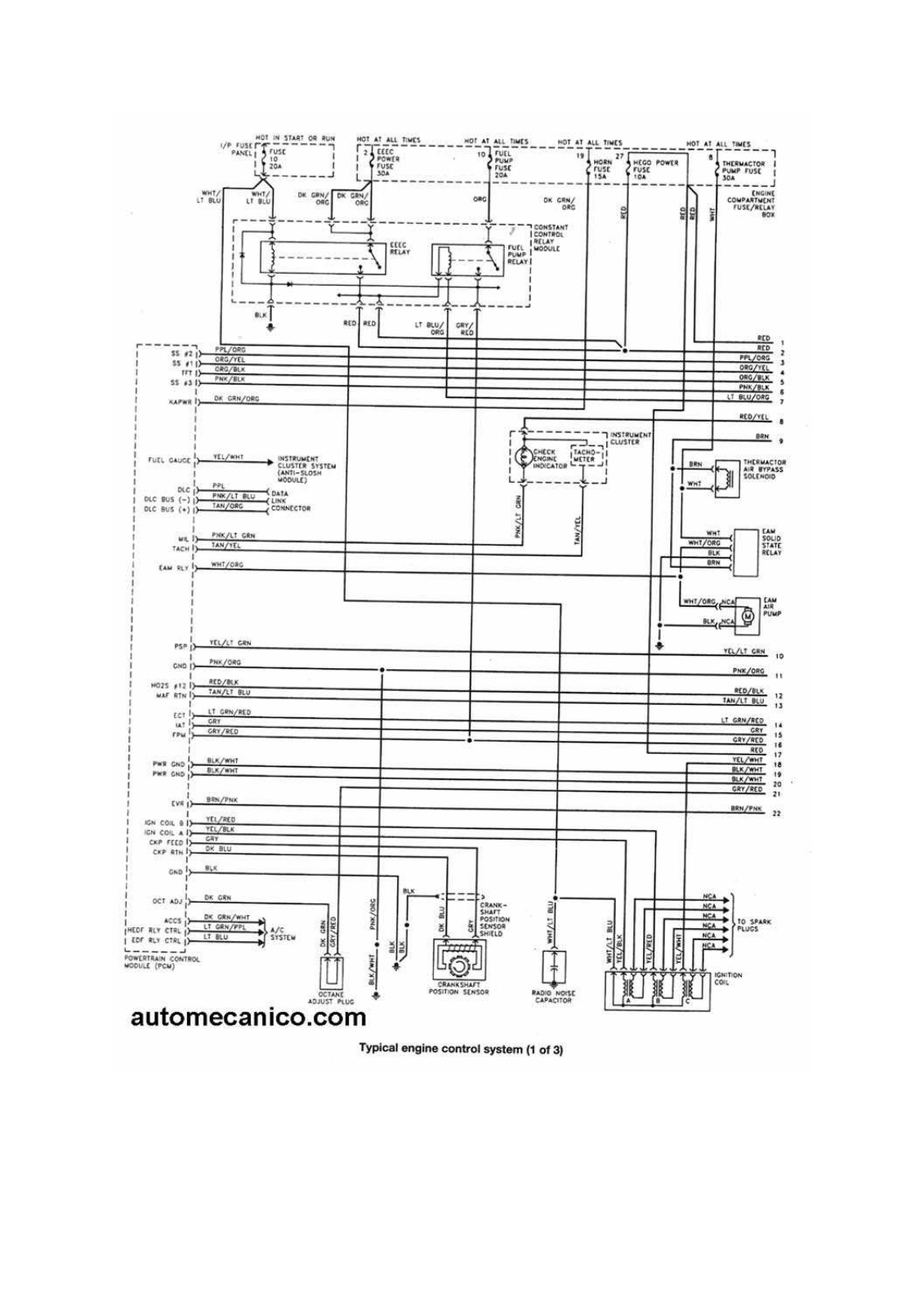 FORD Taurus 2-29 dtaur2 Diagram