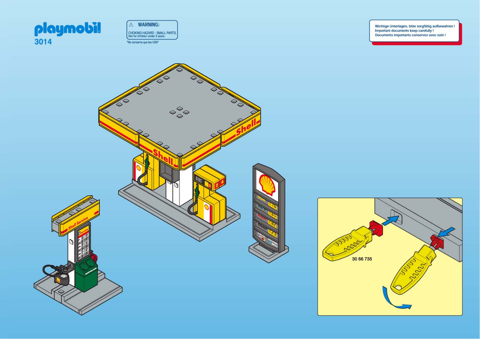 Playmobil 3014 Instructions