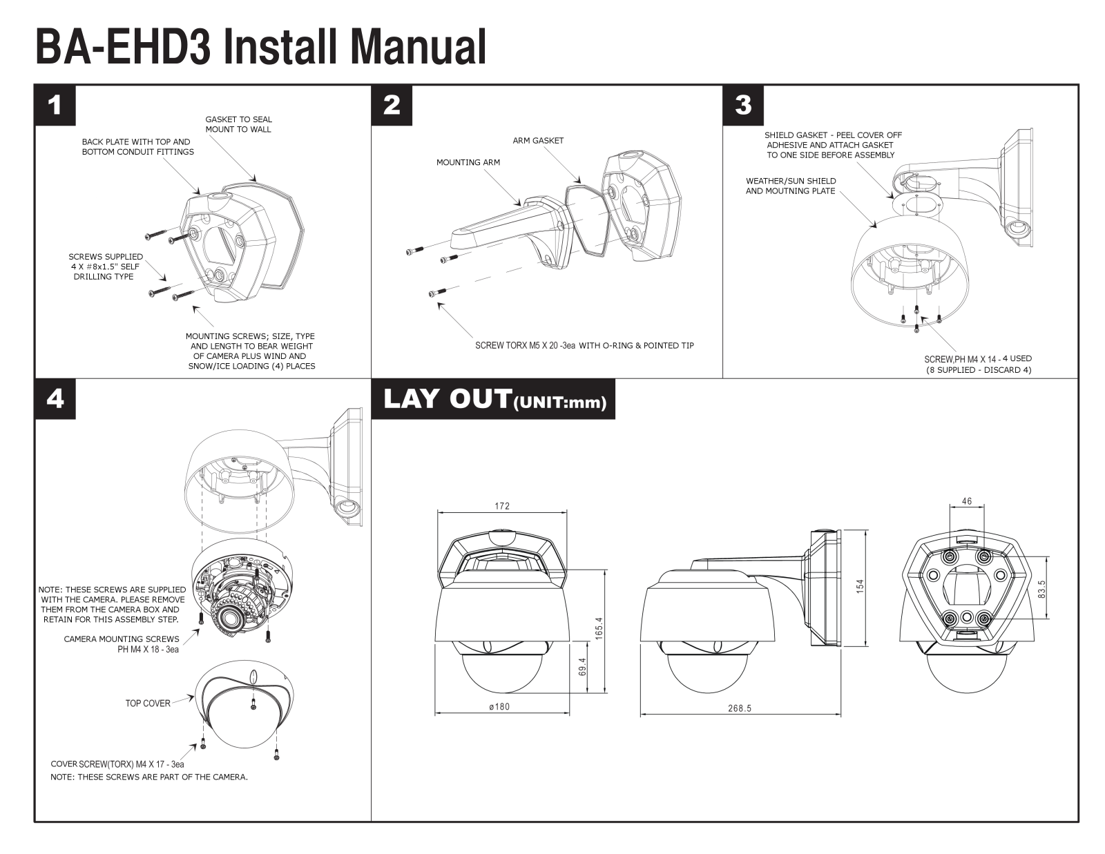 EverFocus BA-EHD3 User Manual