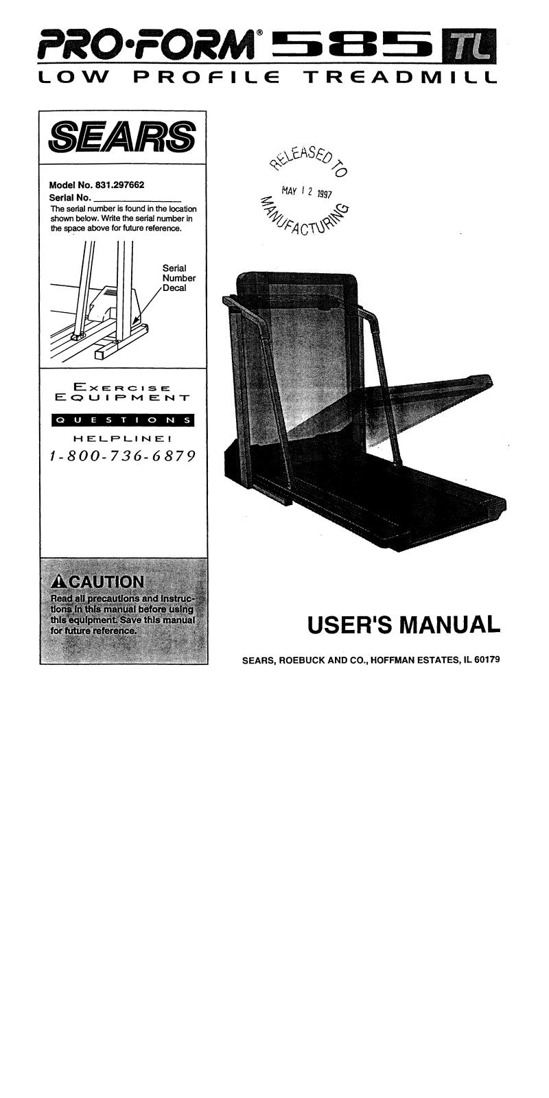 ProForm 297662 User Manual