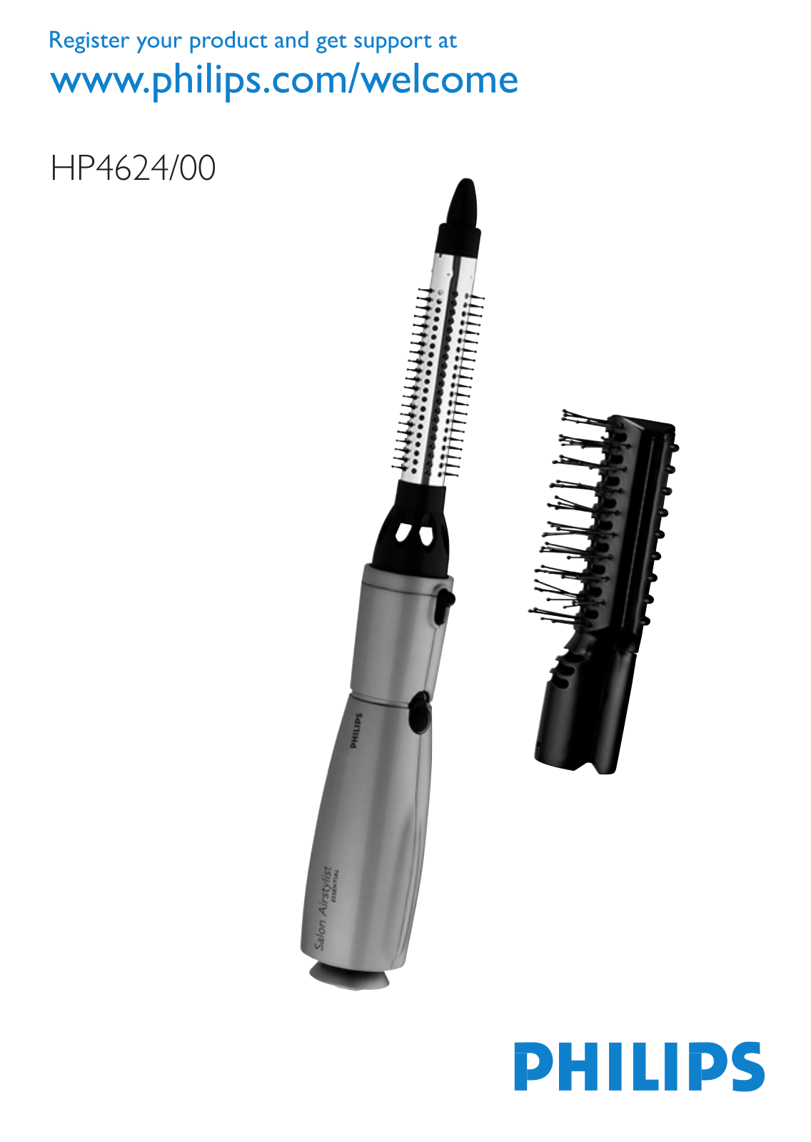 Philips Salon Airstylist Essential Brosse soufflante User Manual