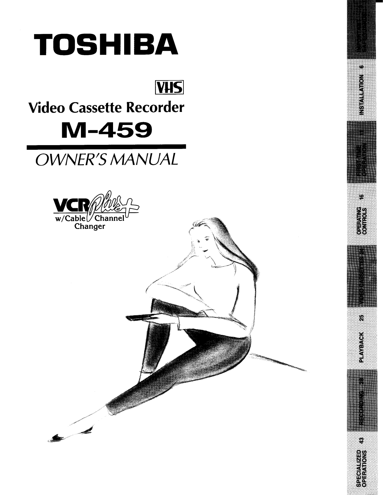 Toshiba M459 User Manual