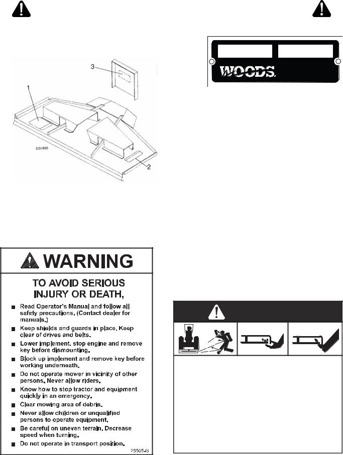Woods Equipment L36, L59 User Manual