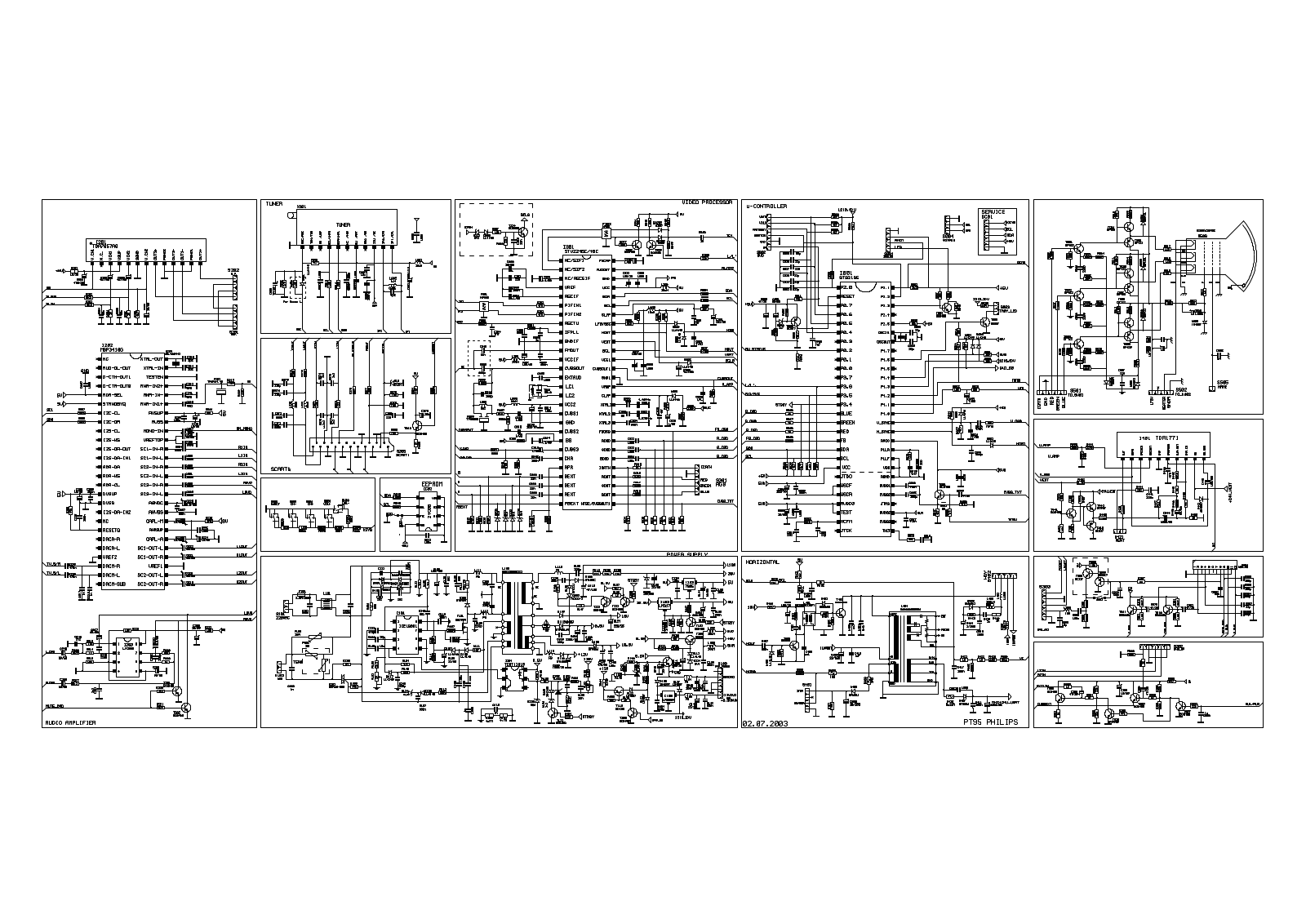 Philips PT95 Diagram